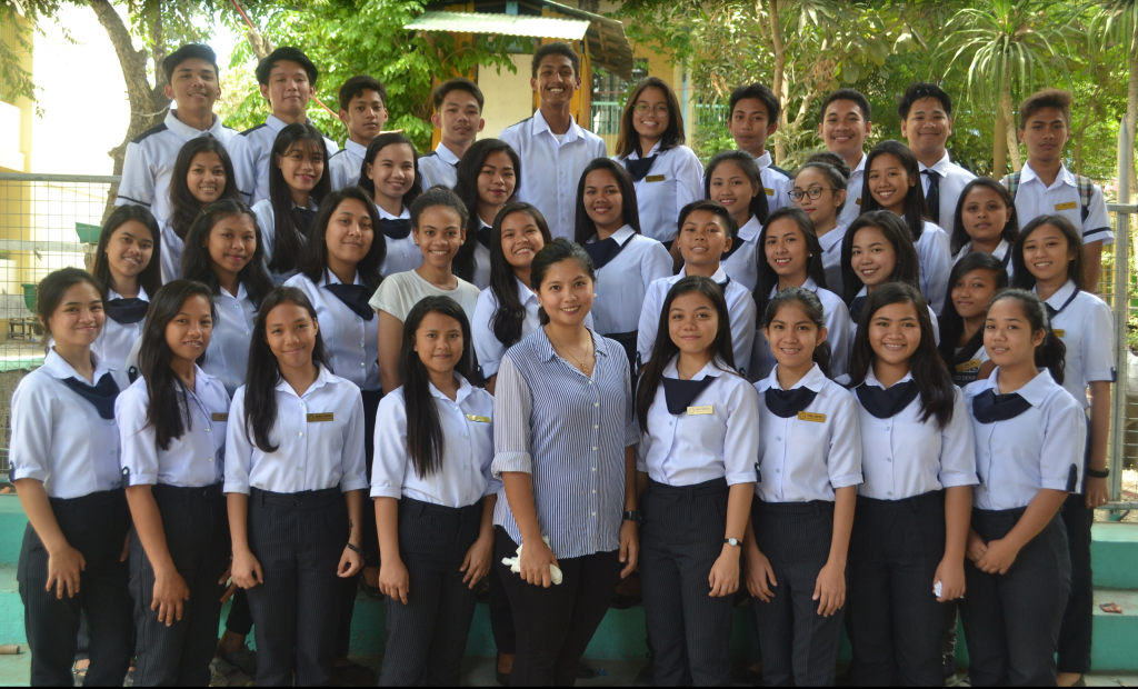 Class Picture of HUMSS students