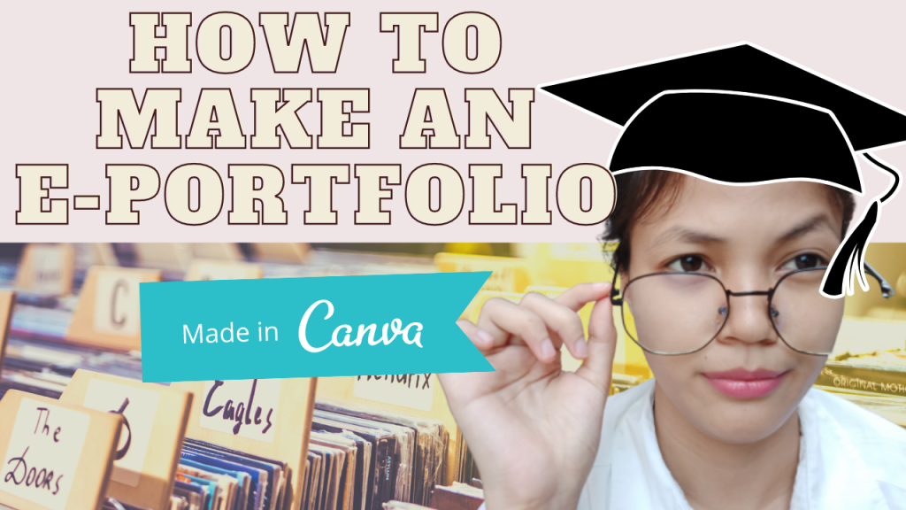 The Easiest Way to create an e-portfolio using Canva | Student-friendly